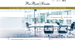 Desktop Screenshot of perezcalzadilla.com